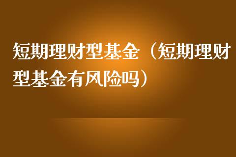 理财有风险是什么风险(理财有风险是什么风险呢)