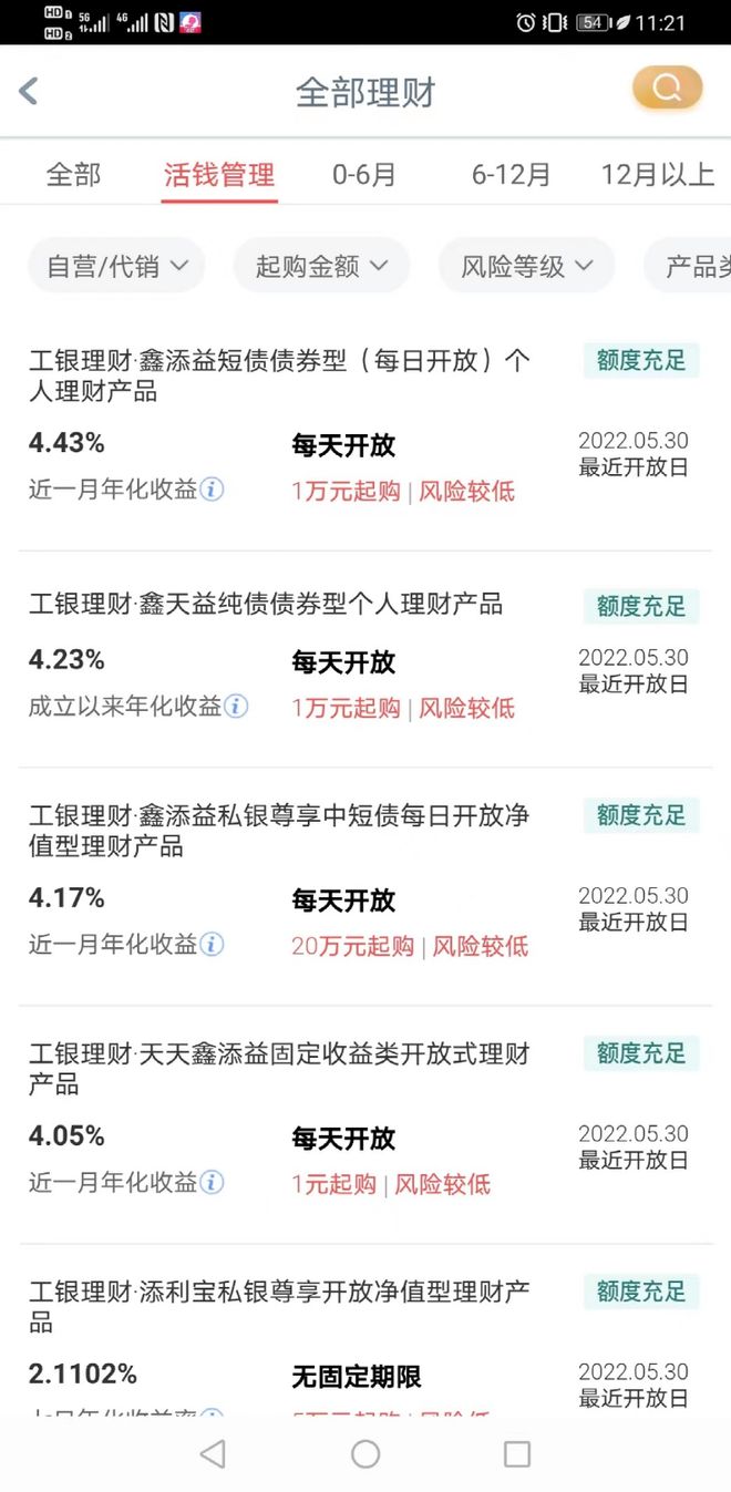 中国工商银行理财产品(兴业银行理财产品一览表2023)
