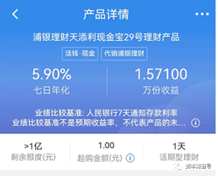 理财产品1元(理财产品1元递增是什么意思)